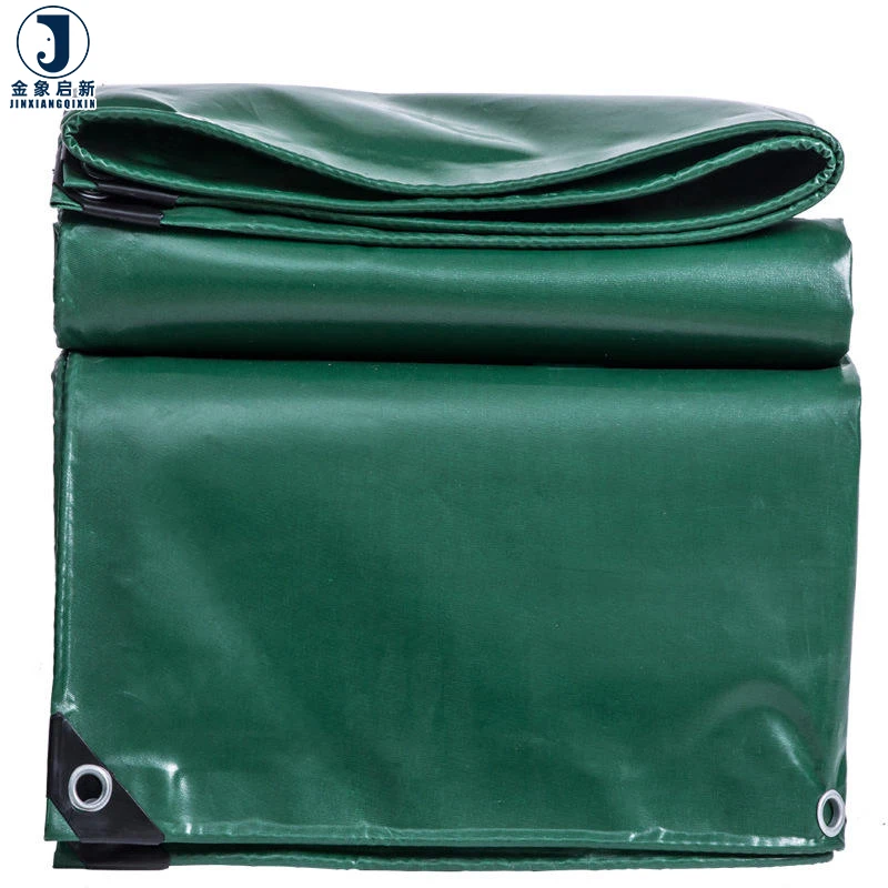 JX PVC Coated Tarpaulin/Cover for Farm Waterproof Warp Knitted Tent Pig Broiler Sheep Chicken Farm Plain Style