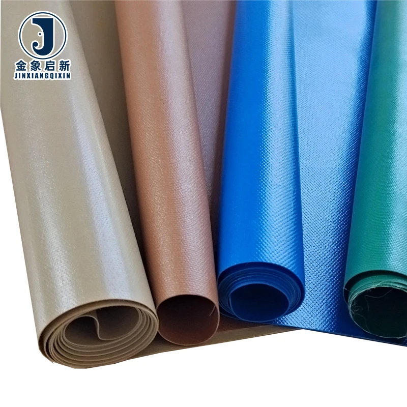 JX Fireproof 500gsm 600gsm Customizable PVC Tarpaulin Waterproof Truck Cargo Cover