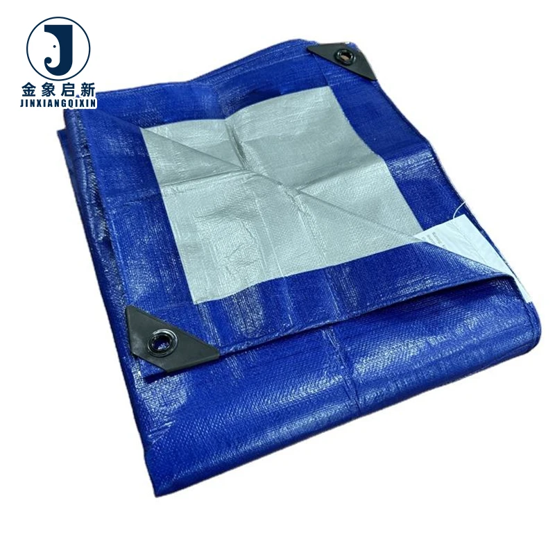 JX PE Woven Plain Resistance Tarpaulin Tent with Durable Waterproof Features for Outdoor Use