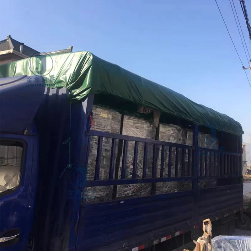 JX PVC Coated Tarpaulin/Cover for Farm Waterproof Warp Knitted Tent Pig Broiler Sheep Chicken Farm Plain Style