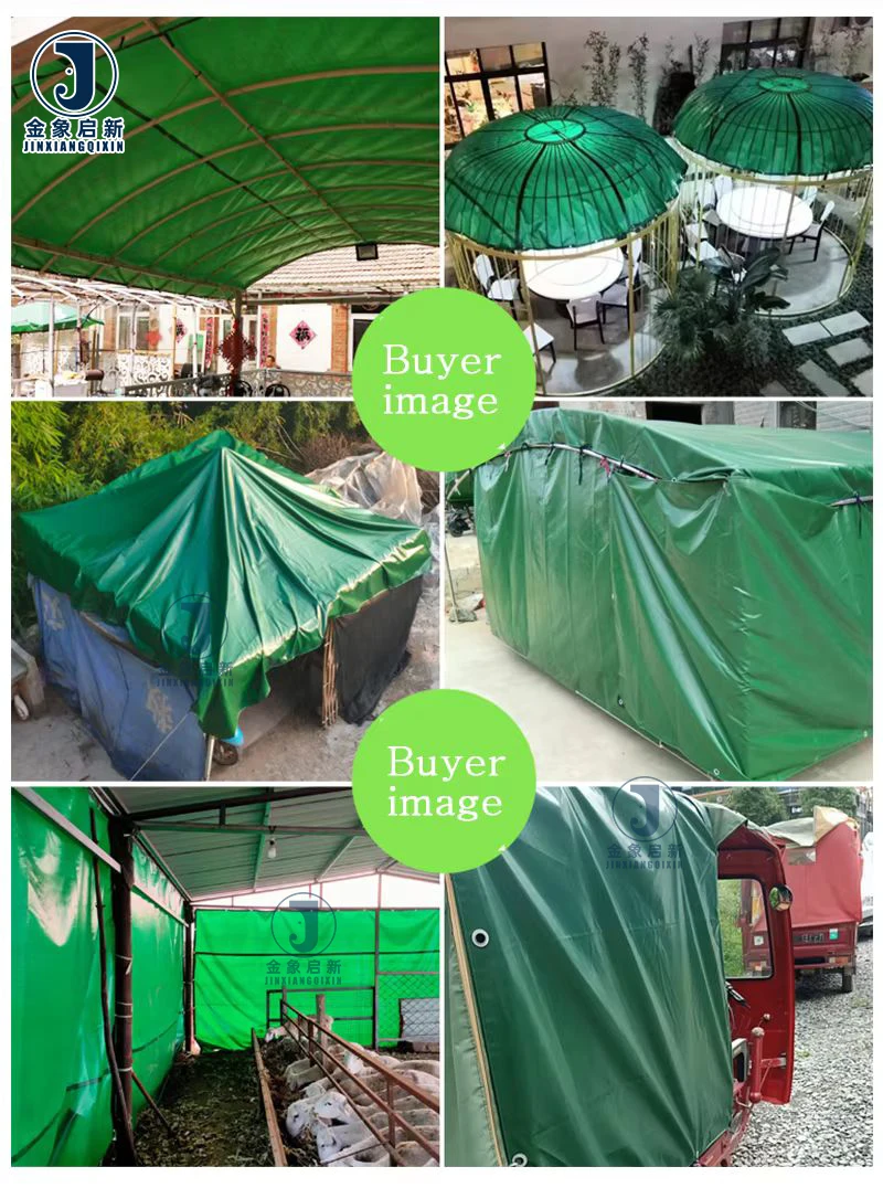 JX PVC Waterproof Fabric High-strength Sheeting for Industrial and Outdoor Coverings - Image 6