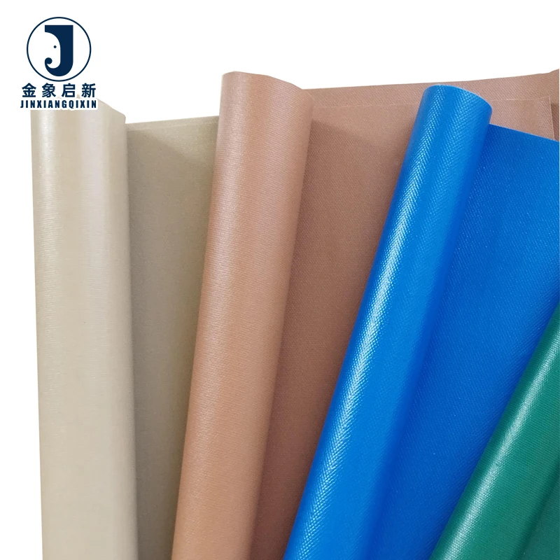 PVC Laminated Waterproof Breathable Anti-UV Blackout Organic Plain Weft Swimming Pool Covers Tarpaulin Coated