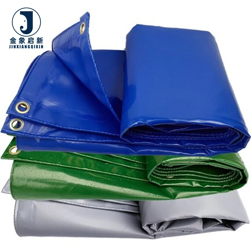 Fireproof  500gsm 600gsm Customizable PVC Tarpaulin Waterproof Truck Cargo Cover