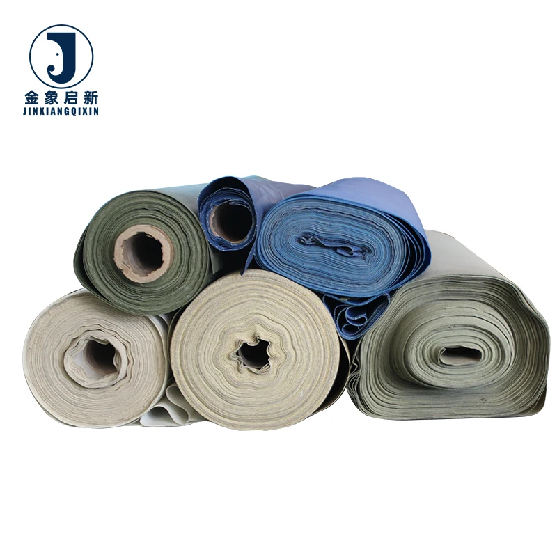 JX PVC Laminated Waterproof Breathable Anti-UV Blackout Organic Plain Weft Swimming Pool Covers Tarpaulin Coated