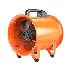 Portable 220V Axial Flow Exhaust Fan Ball Bearing Small Electric Blower for Tight Space Ventilation Cast Iron ODM Available