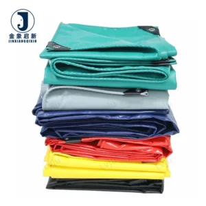 Different Colors 500 GSM Heavy Duty PVC Tarpaulin Knife Fabric Cloth Tent Canopy Awnings Truck Ship Rainproof Tarp Cover