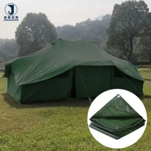 Custom Size Heavy Duty Organic Coated Blackout Tarpaulin Fabric Truck Covers Waterproof Roll Tarp for Commercial Protection