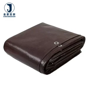 Multi Use Organic Breathable Plain Water Resistant PE Coated Blackout Heavy Duty Woven Canvas Tarpaulin UV Resistant Industrial