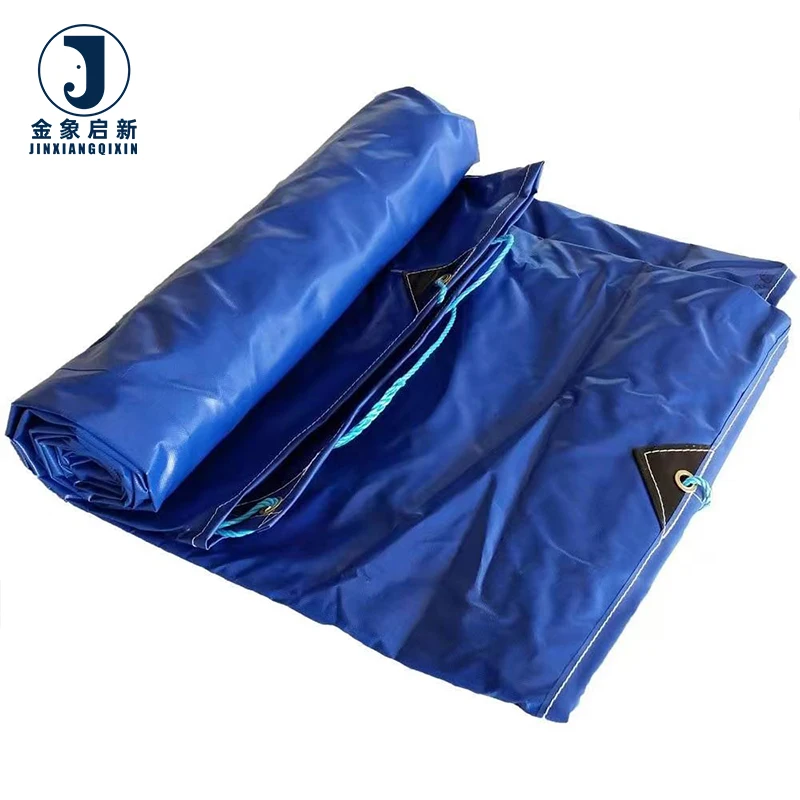 Hotsale Custom China Supplier Super Strength Industrial Grade 680GSM RIPSTOP PVC Tarpaulin for Builders Roof Tarp and Sheeting