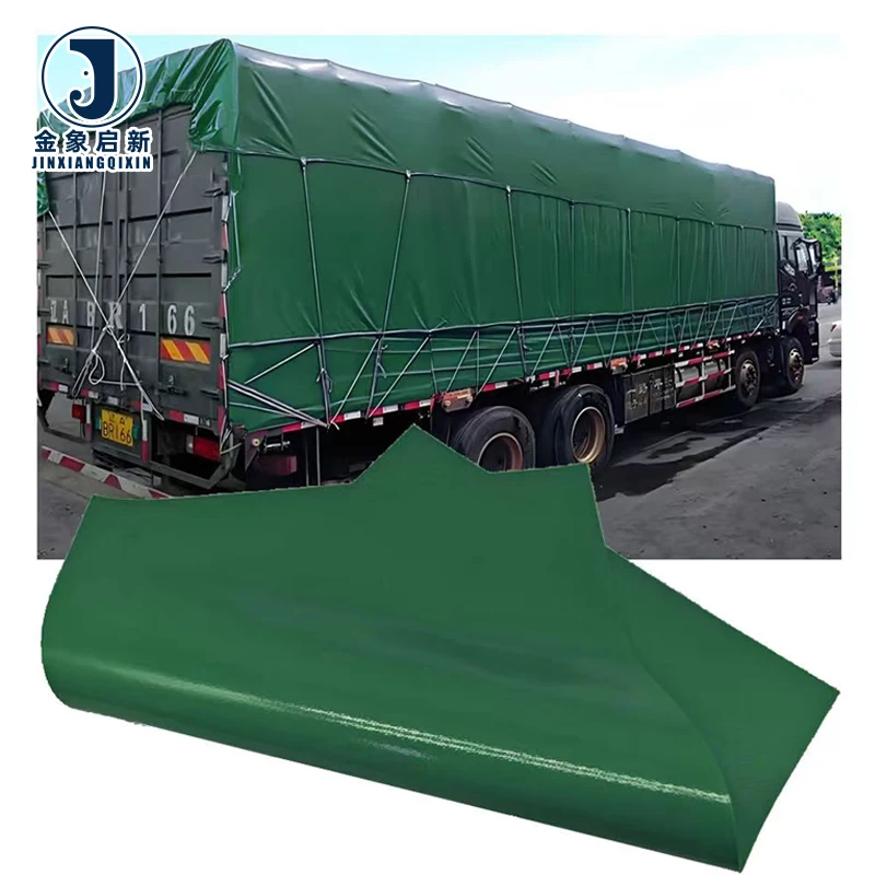 Versatile Heavy Duty PVC Truck Side Curtains Industrial Fabric Cover for Lorries Different Weights Coated for Trucks Tents