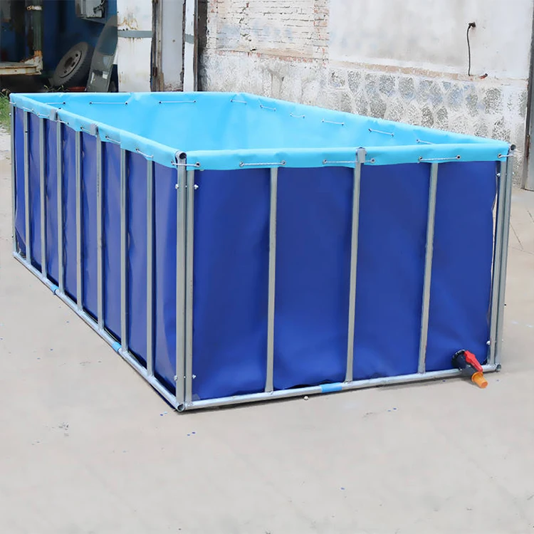 Foldable Circular Rectangular PVC Tarpaulin Fish Pond Tarpaulin for Fish tank