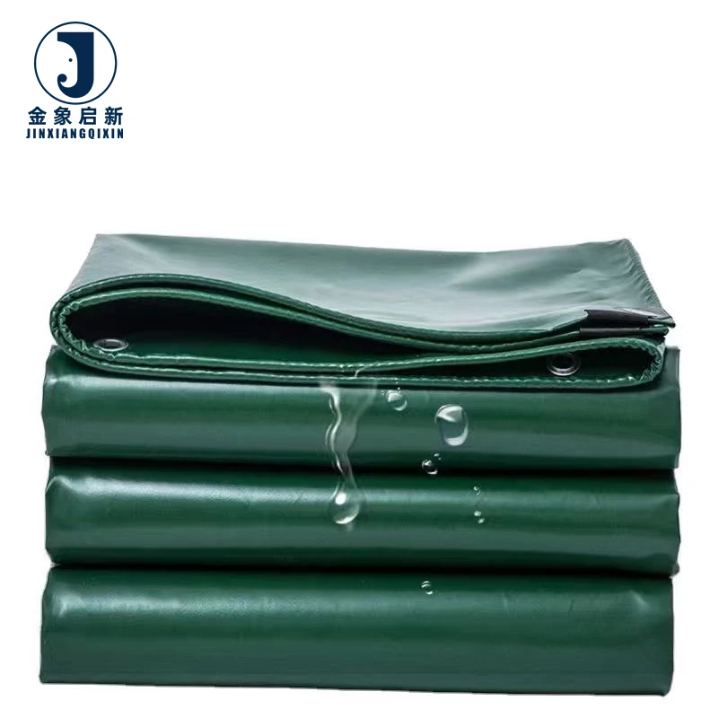 Pvc Coated Waterproof Tarpaulin Heavy Duty Tarp for Tent Roof Stocklot Lumber