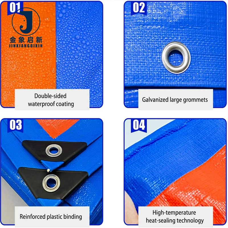 Tarpaulin Manufacture Scaffolding Heavy Duty Camping Waterproof Cover Sheet Coated Plastic Roll Pe Tarp