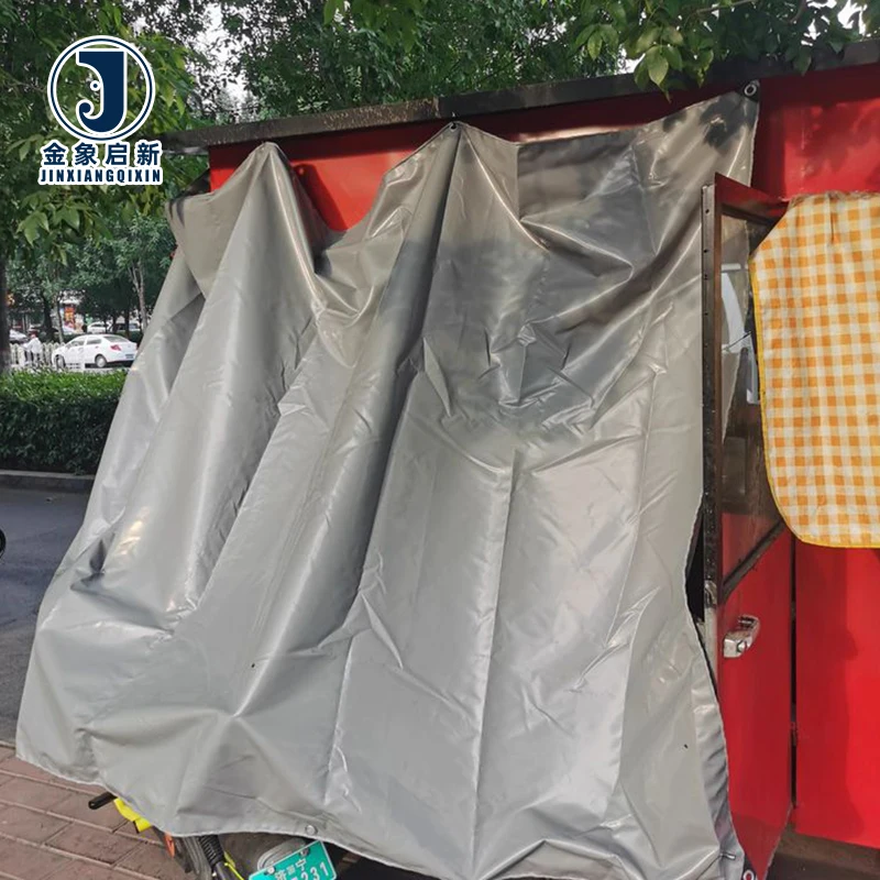 630 Gsm Blue/Grey/Orange Pvc Tarpaulin Roll Pvc Tarpaulin Truck Tarpaulin Pvc Coated Tarpaulin