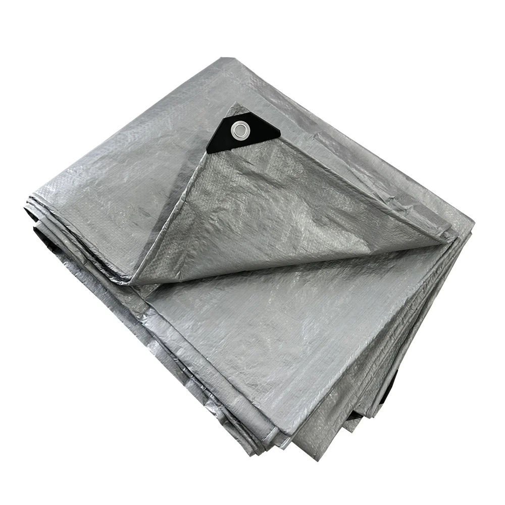 PE Tarpaulin Waterproof Outdoor Garden Sheet HDPE Laminated PVC Coating for Liner Covering Truck Cover Tent Awnings Plain Woven
