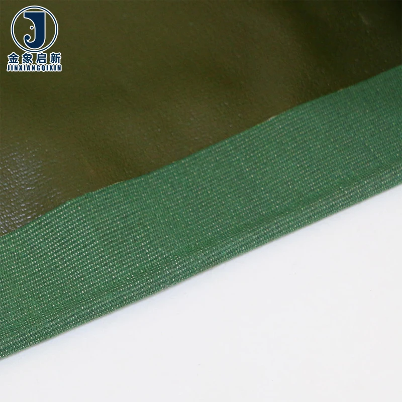 JX Heavy Duty Woven Plain Canvas Laminated 600 GSM Tarpaulin Waterproof UV Resistant Multi-Use Industrial Grade