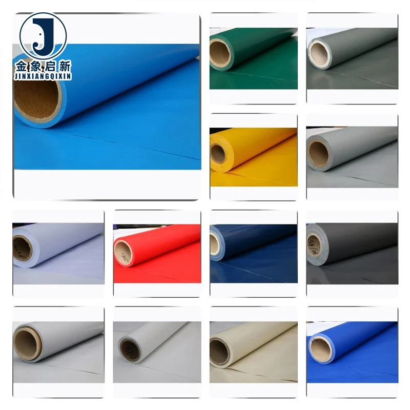Wholesale 650 Gsm Waterproof Outdoor Tarp Roll Pvc Coated Industrial Tarpaulin Roll for Tent