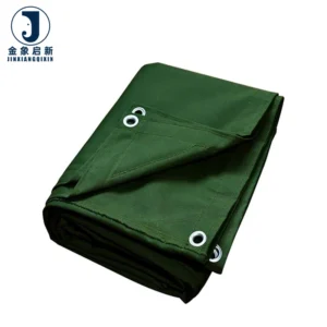 Custom Heavy Duty Woven PVC Laminated Industrial Canvas Tarpaulin Ripstop Style Waterproof Car Truck Cover Home Textiles Bags