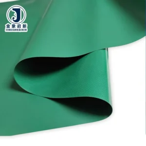 Low Cost PVC Tarp Manufacturer Waterproof Fireproof Awning PVC Coated Fabric Blackout Breathable Organic