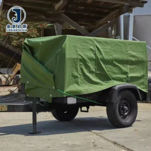 Very Heavyweight Heavy Duty Heat Resistant PVC Laminated Woven Canvas Tarpaulin Waterproof Tent Fabric for Accessories