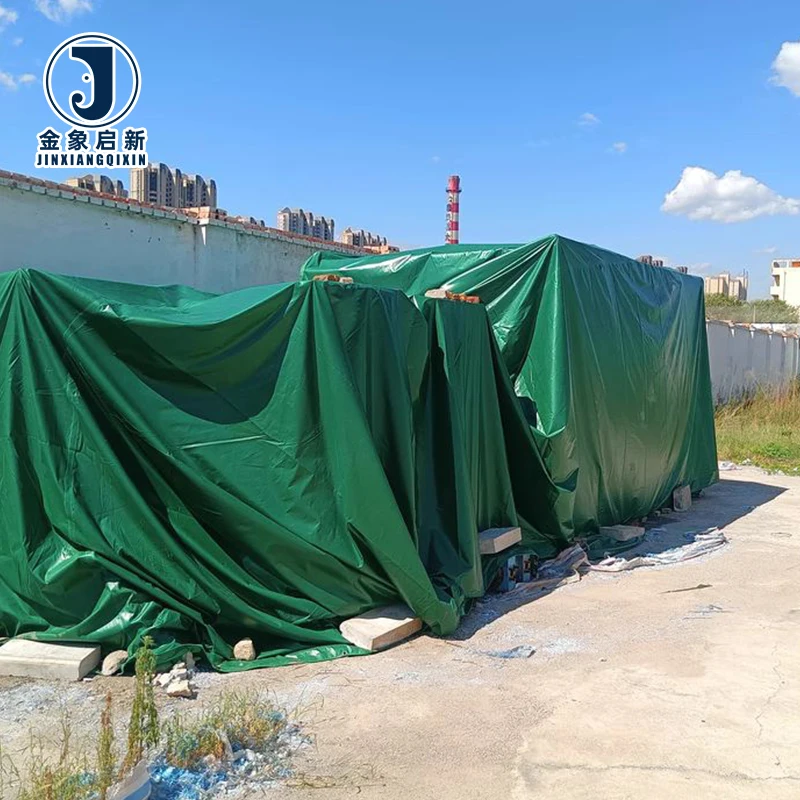 Factory Direct Sale Flatbed Trailer Tarps Black Heavy Duty Lumber Pe Tarp Flatbed Truck Transportation Tarpaulin Roll Sheet
