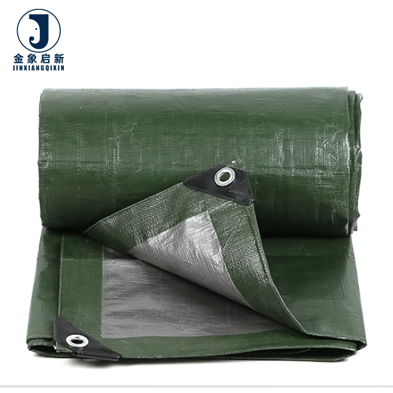Custom Size Heavy Duty Organic Coated Blackout Tarpaulin Fabric Truck Covers Waterproof Roll Tarp for Commercial Protection