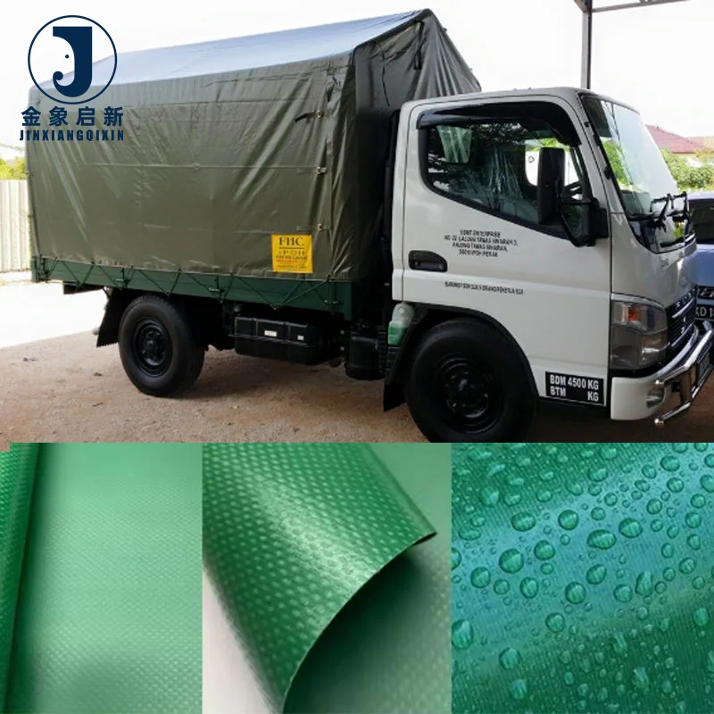 510Gsm PVC Coated Fabric Vinyl Tarp Factory PVC Tarpaulin Truck Material 15OZ Outdoor Waterproof PVC Tarpaulin Roll for Truck