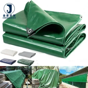 Awning Canvas Heavy Duty Waterproof Lona PVC Coated Membrane Structures Fabric Tarpaulin Truck Cover Tarps Roll