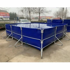 Foldable Circular Rectangular PVC Tarpaulin Fish Pond Tarpaulin for Fish tank