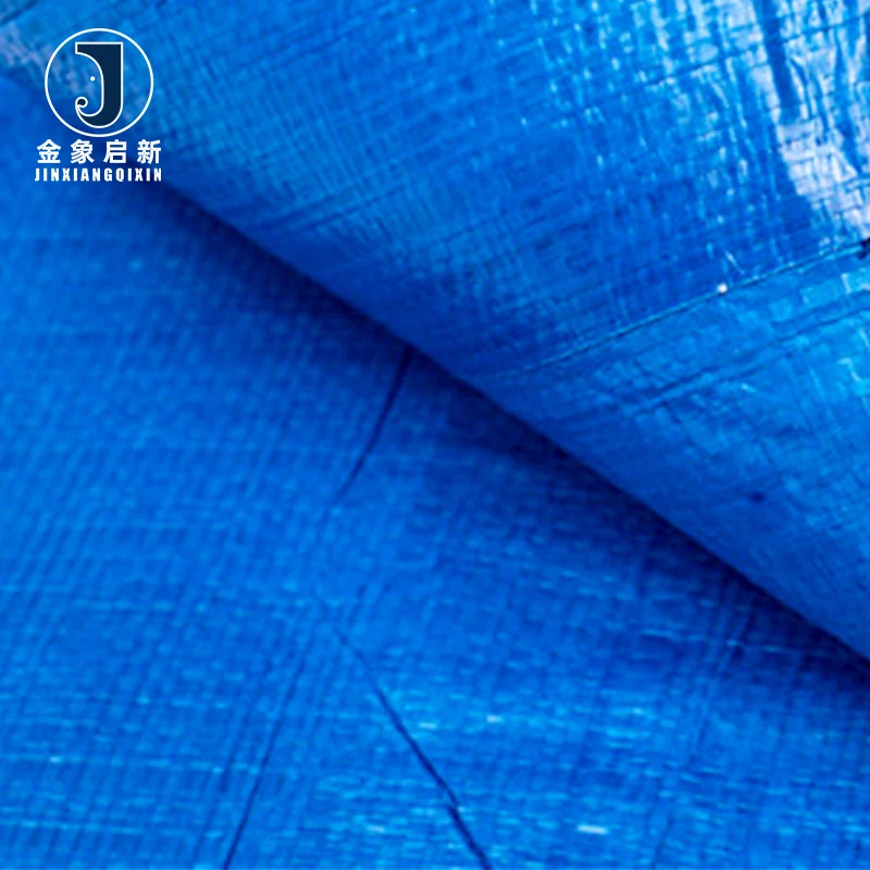 160gms Organic Coated Polyethylene Tarpaulin Trucking Covering Roll Waterproof Blackout Eco-Friendly Fabric Blue Orange Outdoor