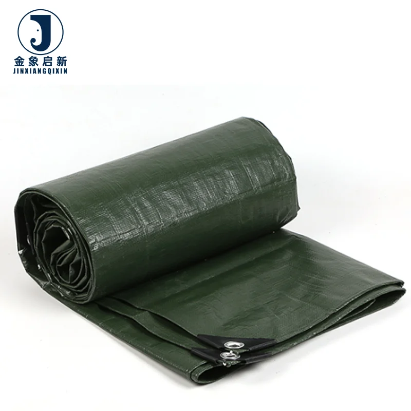 Custom Size Heavy Duty Organic Coated Blackout Tarpaulin Fabric Truck Covers Waterproof Roll Tarp for Commercial Protection