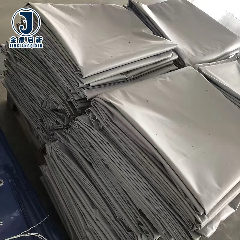 630 Gsm Blue/Grey/Orange Pvc Tarpaulin Roll Pvc Tarpaulin Truck Tarpaulin Pvc Coated Tarpaulin