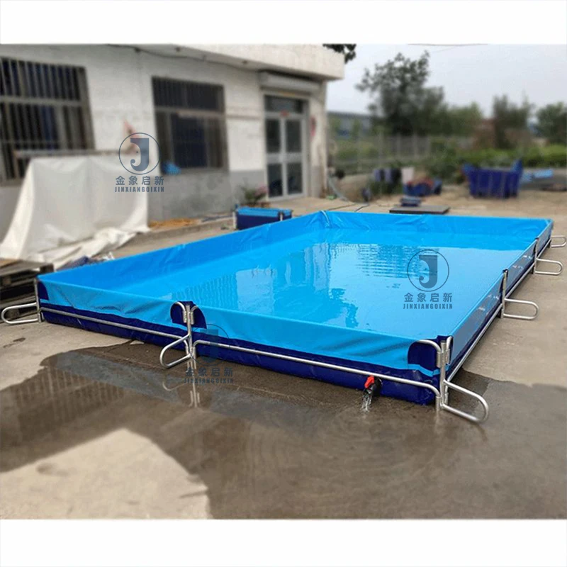 Foldable Circular Rectangular PVC Tarpaulin Fish Pond Tarpaulin for Fish tank