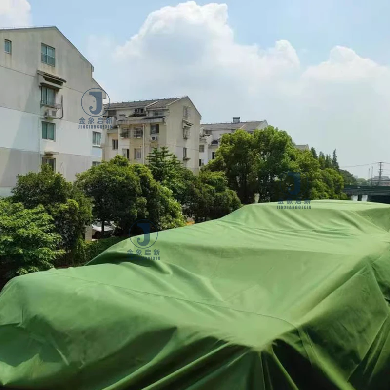 Thick 0.9mm PVC Laminated Woven Plain Canvas Tarpaulin Truck Canopy Waterproof Outdoor Awning Shading Sail Pet House Accessories