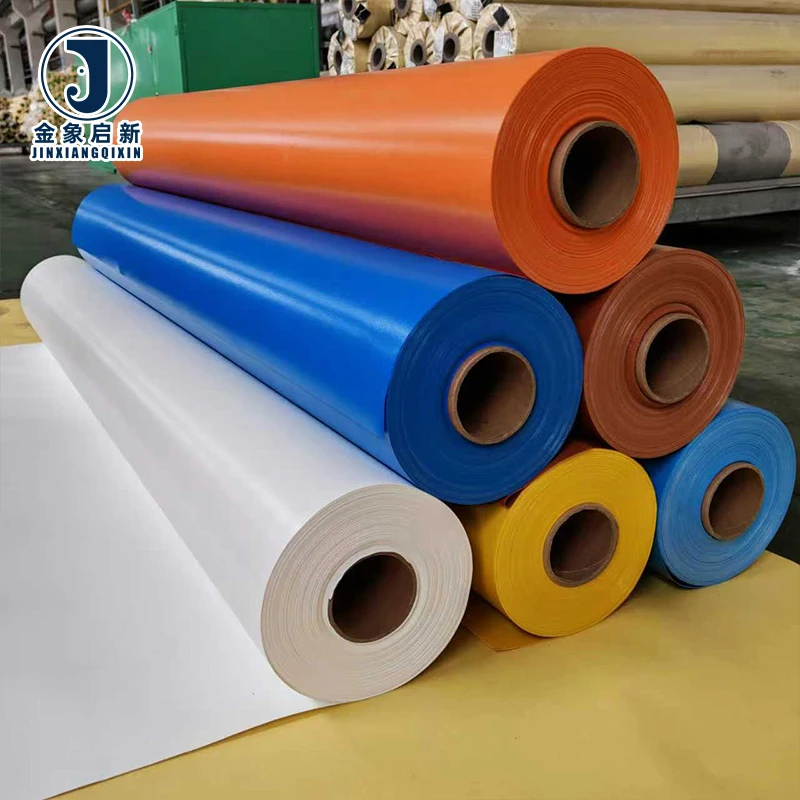Wholesale PVC Coated Breathable Tarpaulin Fabric Rolls Waterproof Fire-Retardant for Boys & Girls Outdoor Use