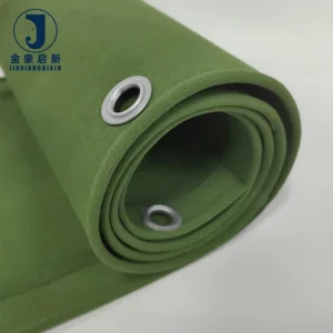 Customized Waterproof Woven Heavy Duty Truck Tarps Side Curtain Cover PVC Laminated Canvas Plain Very Heavyweight Accessories