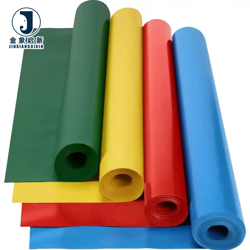 Wholesale PVC Coated Breathable Tarpaulin Fabric Rolls Waterproof Fire-Retardant for Boys & Girls Outdoor Use