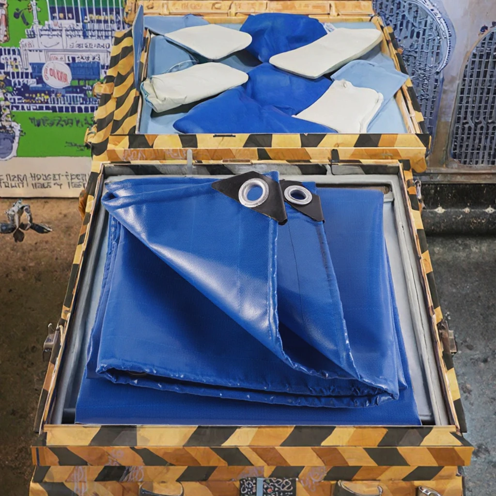 Hot Selling Heavy Duty PVC Coated Tarpaulin Covers Waterproof Plastic for Truck Tent Outdoor