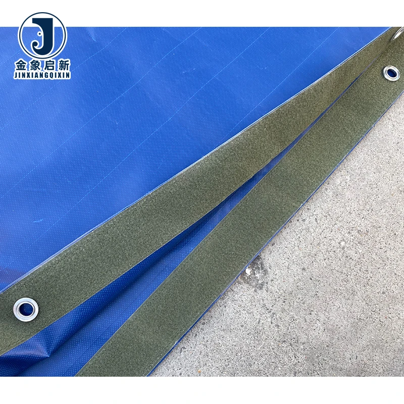 Hot Selling Heavy Duty Waterproof Large Camping Tarp Outdoor Use 500gsm Pvc Laminated Tarpaulin Tent