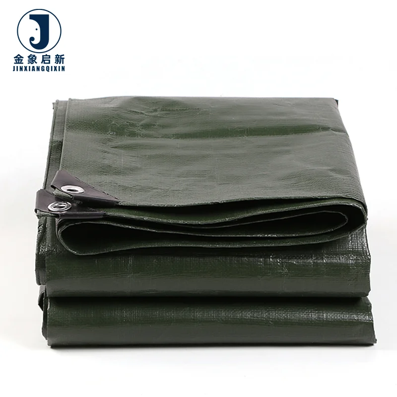 Heavy Duty Poly Tarps 5/10/12/16/20 Mil Waterproof Tarpaulin Cover 701 Fire Retardant Anti-UV and Windproof for Cars Tents