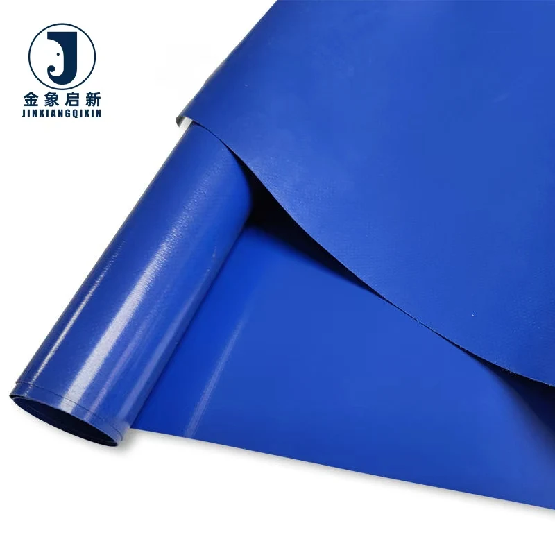 510Gsm PVC Coated Fabric Vinyl Tarp Factory PVC Tarpaulin Truck Material 15OZ Outdoor Waterproof PVC Tarpaulin Roll for Truck