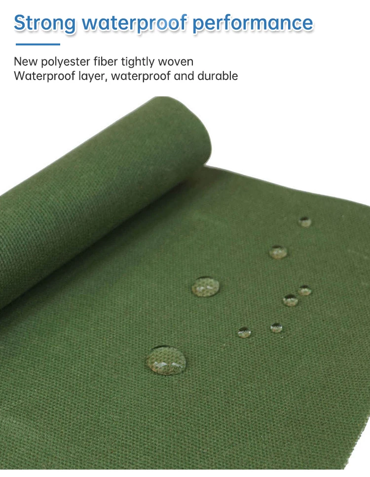 Thick 0.9mm PVC Laminated Woven Plain Canvas Tarpaulin Truck Canopy Waterproof Outdoor Awning Shading Sail Pet House Accessories