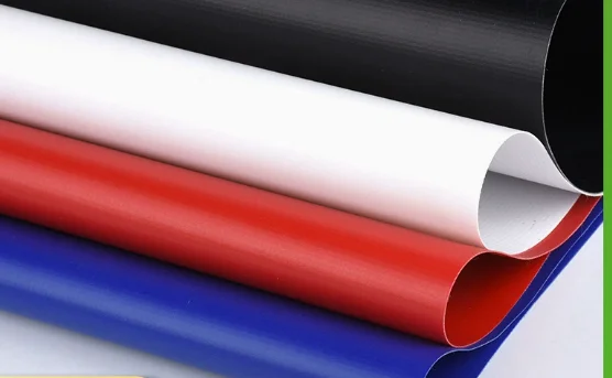 PVC Knife Coated Tarpaulin Heavy Duty Waterproof Truck Cover Fabric Waterproof UV Resistant Industrial Tarpaulin Heavy Duty