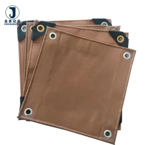JX Fireproof 500gsm 600gsm Customizable PVC Tarpaulin Waterproof Truck Cargo Cover