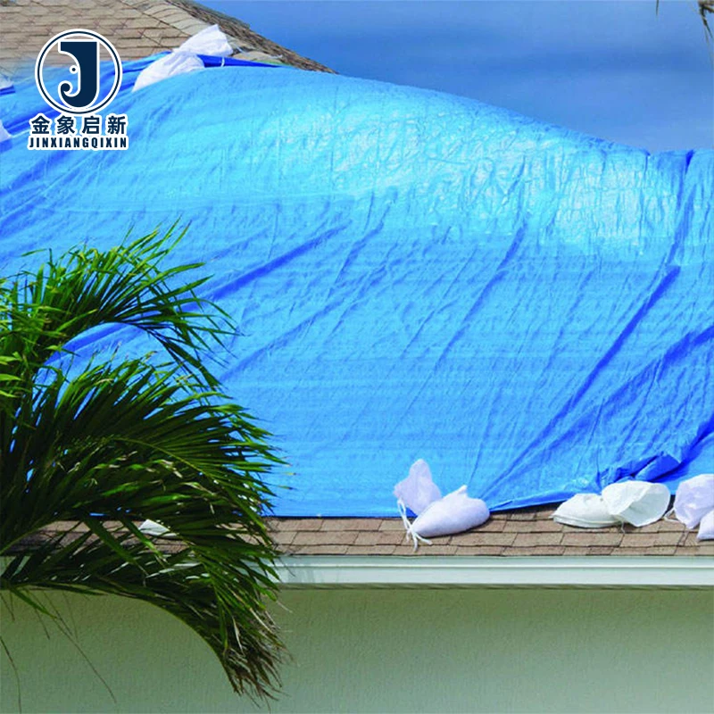 Baisite Coated Organic Blackout Waterproof PE Tarpaulin Roll 4mx50m Customized 4mx6m Outdoor Tent Awning Truck Cover