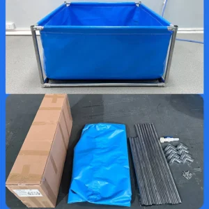 Foldable Circular Rectangular PVC Tarpaulin Fish Pond Tarpaulin for Fish tank