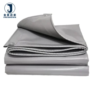 Customize 500-600GSM Heavy Duty Waterproof Anti-UV Knife Fabric PVC Tarpaulin for Car Tents Canopies Awnings