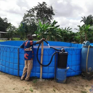 PVC Tarpaulin 0.65mm Industrial Woven Fabric Plain Style Waterproof Coating for Fish Pond Tank Pool From Vietnam