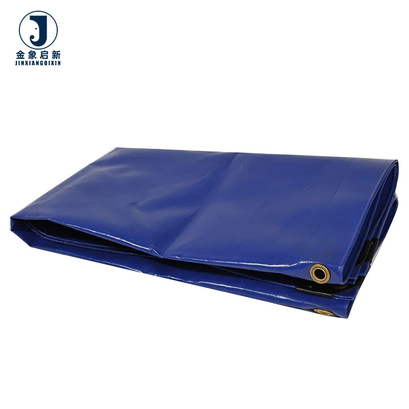 Economical Waterproof and Anti-static Blue High-quality Rubber Fabric PVC Tarpaulin Is Suitable for Tent Construction