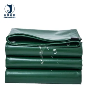 Factory Direct Sale Flatbed Trailer Tarps Black Heavy Duty Lumber Pe Tarp Flatbed Truck Transportation Tarpaulin Roll Sheet